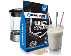 #2 Gluten Free Protein Powder Australia - UPROTEIN 100% WHEY Hydro with Enzymes Natural